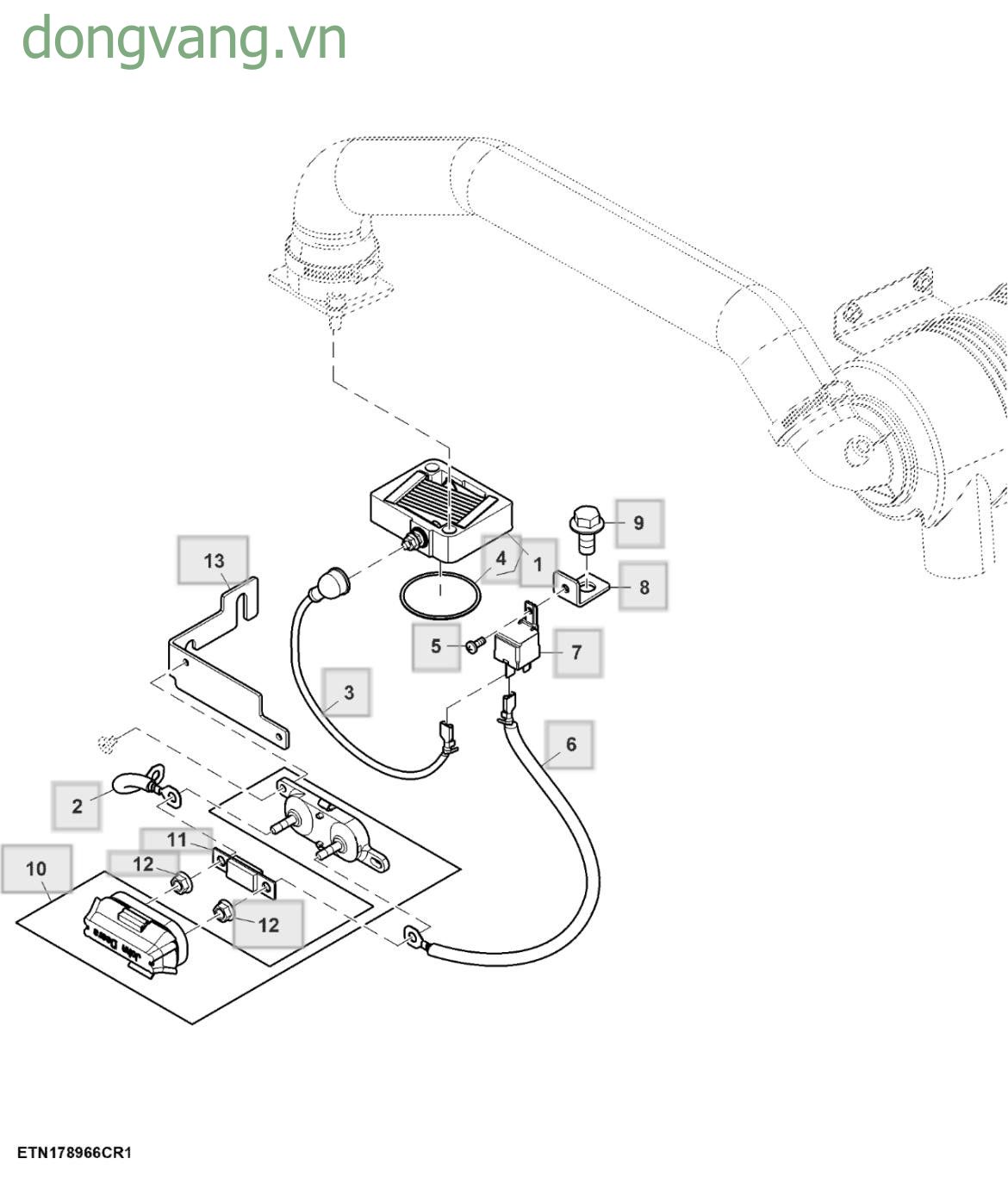 Air Intake Heater, W/O Turbo Charger - ST884233